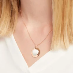 Silberanhänger rosévergoldet Herzform SP0573SL