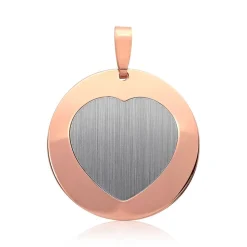 Silberanhänger rosévergoldet Herzform SP0573SL