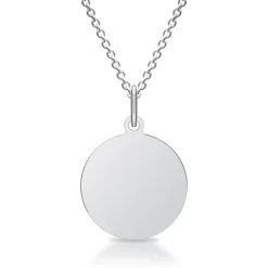 Silberkette mit Anhänger Gravur möglich SP0328SLK