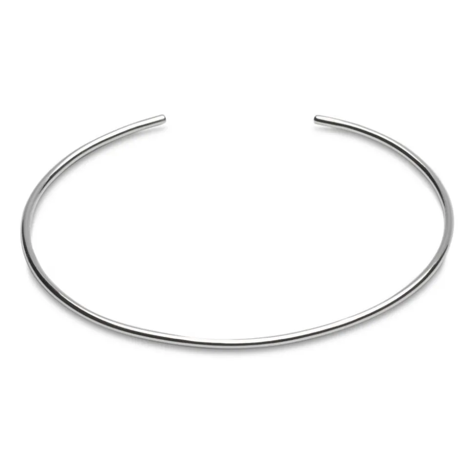 Silberner Armreif 925er Silber Zirkonia LSB0010