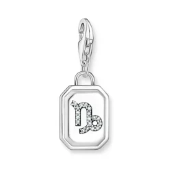 Steinbock Charm-Anhänger mit Zirkonia, Sterlingsilber 2152-643-21