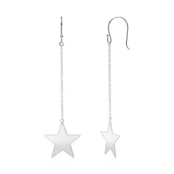 Stern Ohrhänger aus 925er Silber SE0912SL