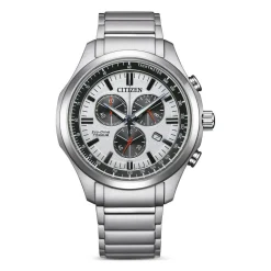 Super Titanium Chronograph für Herren mit Eco-Drive AT2530-85A