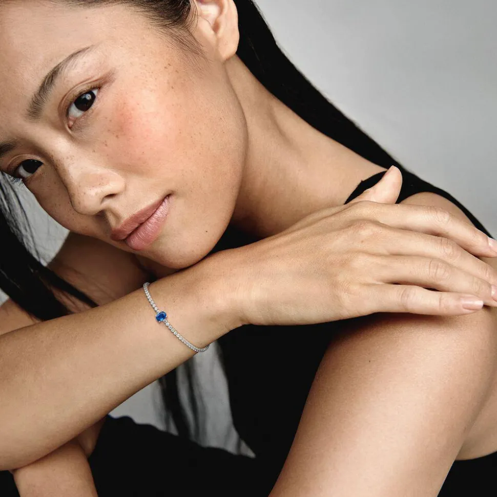 Tennisarmband für Damen aus 925er Silber 590039C01