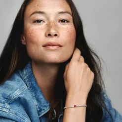 Tennisarmband für Damen mit Herz aus Sterlingsilber 590041C02