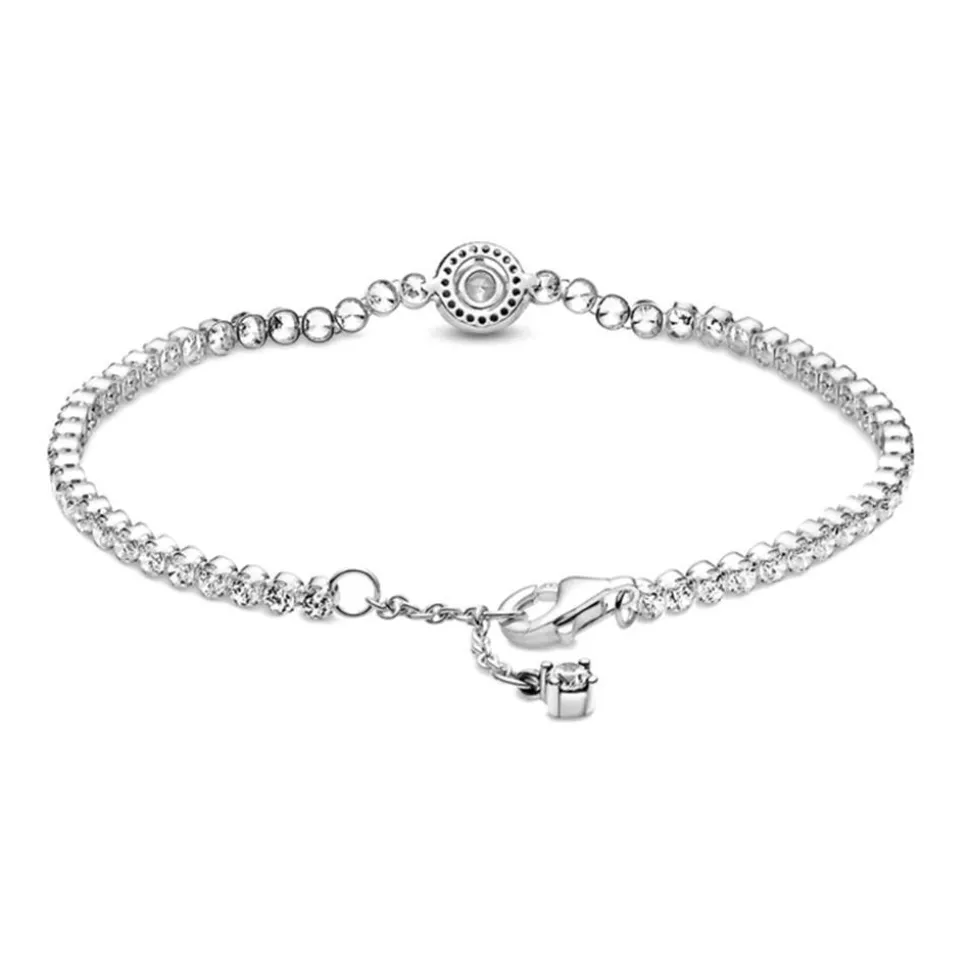 Tennisarmband mit funkelnden Steinen 599416C01