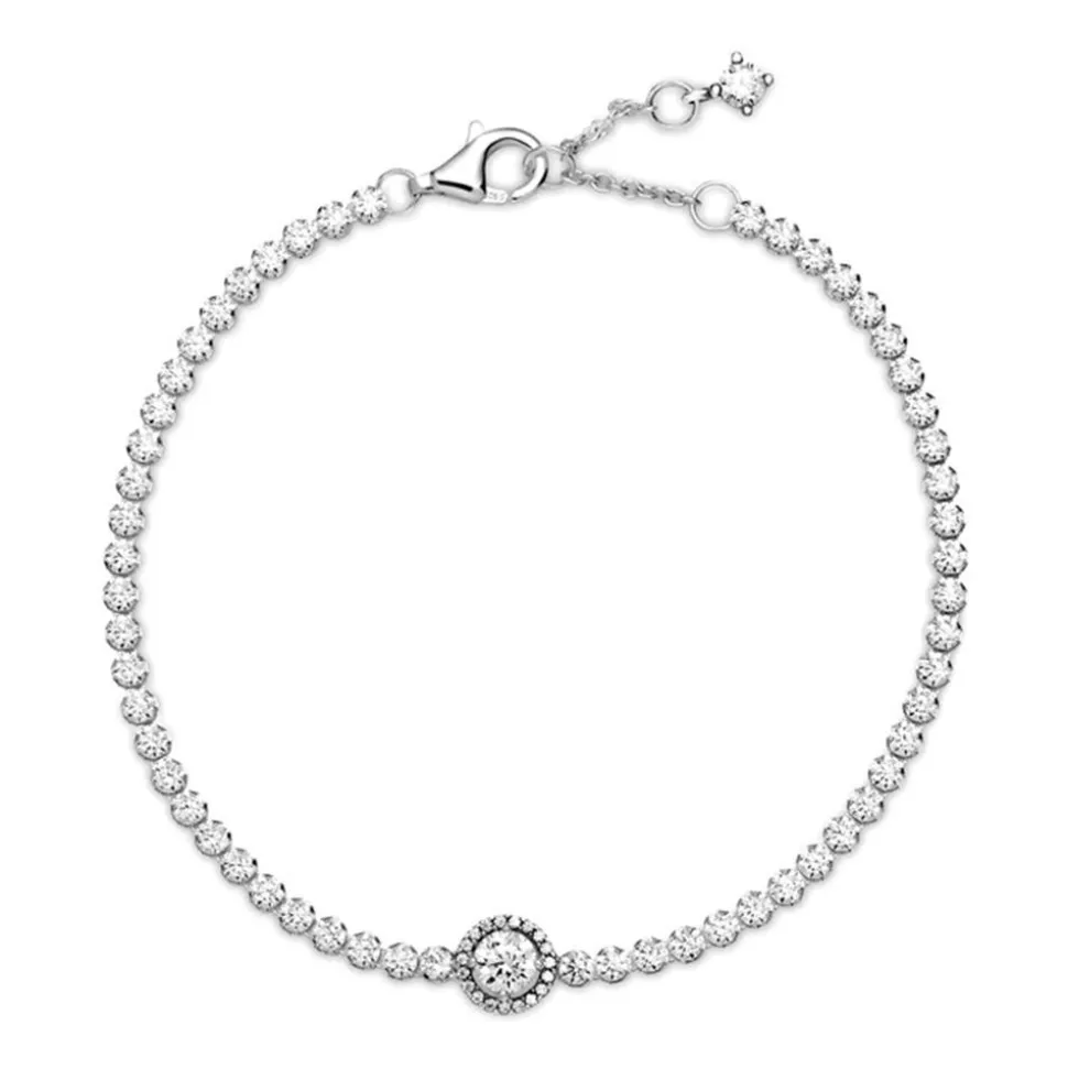 Tennisarmband mit funkelnden Steinen 599416C01