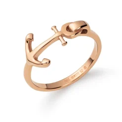 The Anchor II Ring für Damen aus Edelstahl, IP Rosé PH-JE-1247