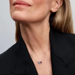 Timeless Herzkette für Damen, 925er Silber, Zirkonia 393632C01