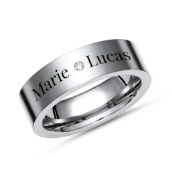 Titanring mit individueller Lasergravur 7mm TR0030lge