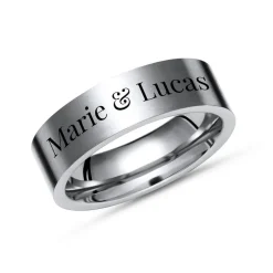 Titanring mit individueller Lasergravur 7mm TR0015lge