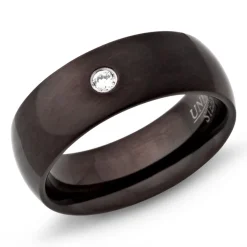 Trauringe Edelstahl Eheringe 7mm Gravur R9093s