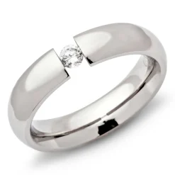 Trauringe Edelstahl Eheringe 5mm Gravur R9099s