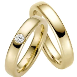 Trauringe Gelbgold 4,5mm 39201