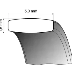 Trauringe Gelbgold 5mm 05492-050