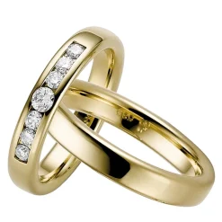 Trauringe Gelbgold 4mm 04803