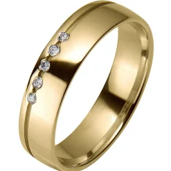 Trauringe Gelbgold 5mm 05504