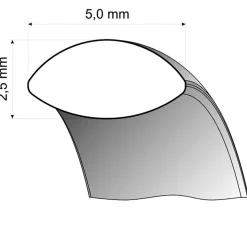 Trauringe Gelbgold 5mm 86017-050