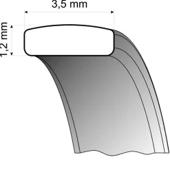 Trauringe Gelbgold 3,5mm 03996