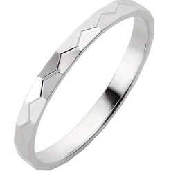 Trauringe Weißgold 2,5mm 03455