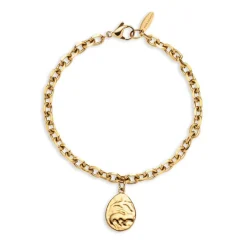 Treasure Bold Drop Armband für Damen, Edelstahl, gold PH-JE-0091