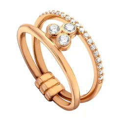 Twin Ring Play 925er Silber rosévergoldet ESRG001913