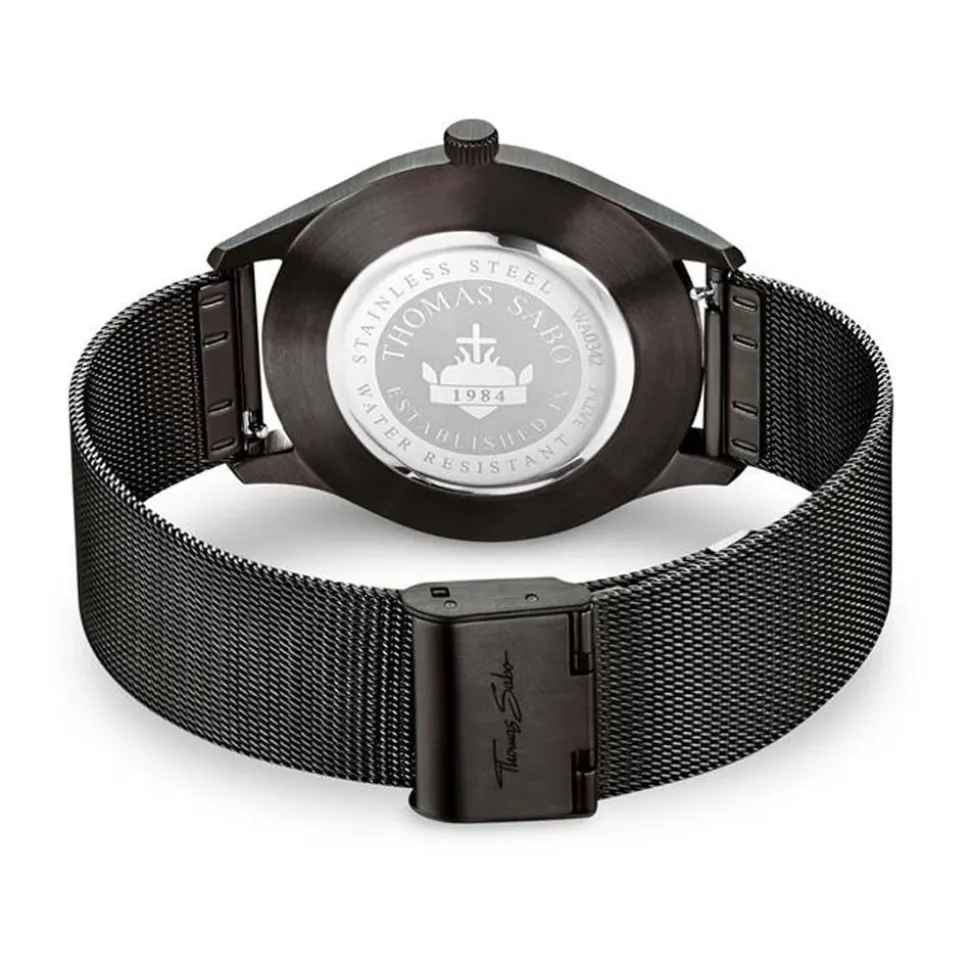 Uhr Code TS schwarz für Damen und Herren WA0342-202-203