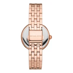 Uhr Diamond Darci für Damen aus Edelstahl, rosé MK4568