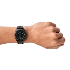 Uhr Herren mit schwarzen Edelstahlarmband FS4775