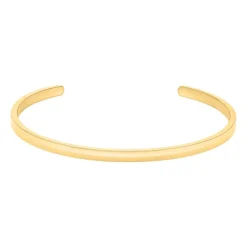 Vergoldeter Edelstahl-Armreif B5271SL