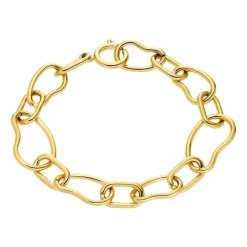 Vergoldetes Edelstahlarmband für Damen 2034927