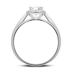 Verlobungsring aus 950er Platin mit Brillanten VR0394-PTSL