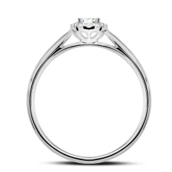 Verlobungsring aus 950er Platin mit Brillanten VR0401-PTSL