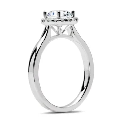 Verlobungsring 950er Platin mit Diamanten DR0287SL-PT