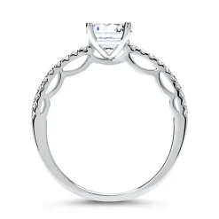 Verlobungsring 950er Platin mit Diamanten DR0143SL-PT