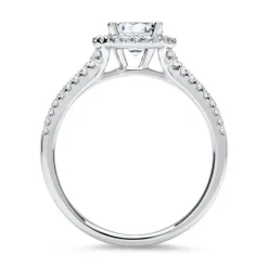 Verlobungsring 950er Platin mit Diamanten DR0178SL-PT