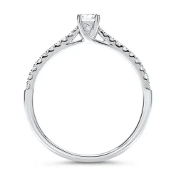 Verlobungsring 950er Platin mit Diamanten DR0127SL-PT