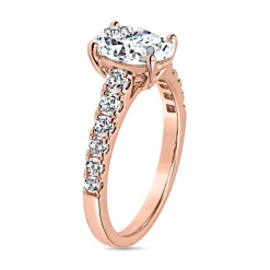 Verlobungsring für Damen aus Roségold BDR0033-RSL