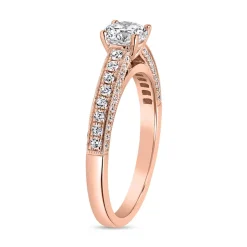 Verlobungsring mit Diamanten aus Roségold BDR0004-RSL