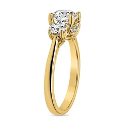 Verlobungsring Trinity aus Gold mit Diamanten BDR0025-GSL
