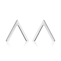 V-Ohrstecker aus Sterlingsilber LSE0030