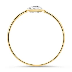Weißtopas Ring für Damen aus 585er Gold DR0474
