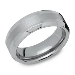 Wolfram Ring, teilpoliert, robust TUR0017SL