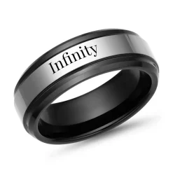 Wolframring ionisiert Lasergravur TUR0037lge