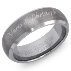 Wolframring Lasergravur robust TUR0029lge