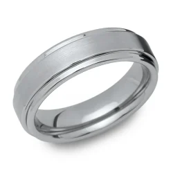 Wolframring, teilpoliert, robust TUR0003SL