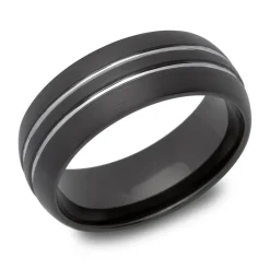 Wolframring zweifarbige Oberfläche TUR0048SL