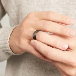 Wolframring zweifarbige Oberfläche TUR0048SL