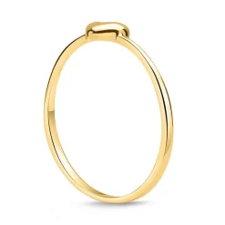 Zierlicher 333er Goldring mit Herzform GR0138