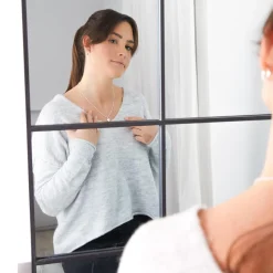 Zirkonia Kette mit Herzanhänger 925er Silber SP0749SLK